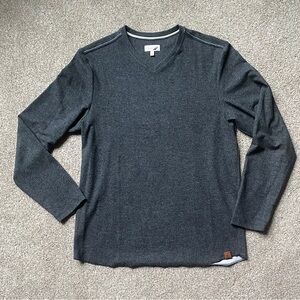 🎉Fundamental Coast V-Neck LS Shirt, Men’s LG, Gray